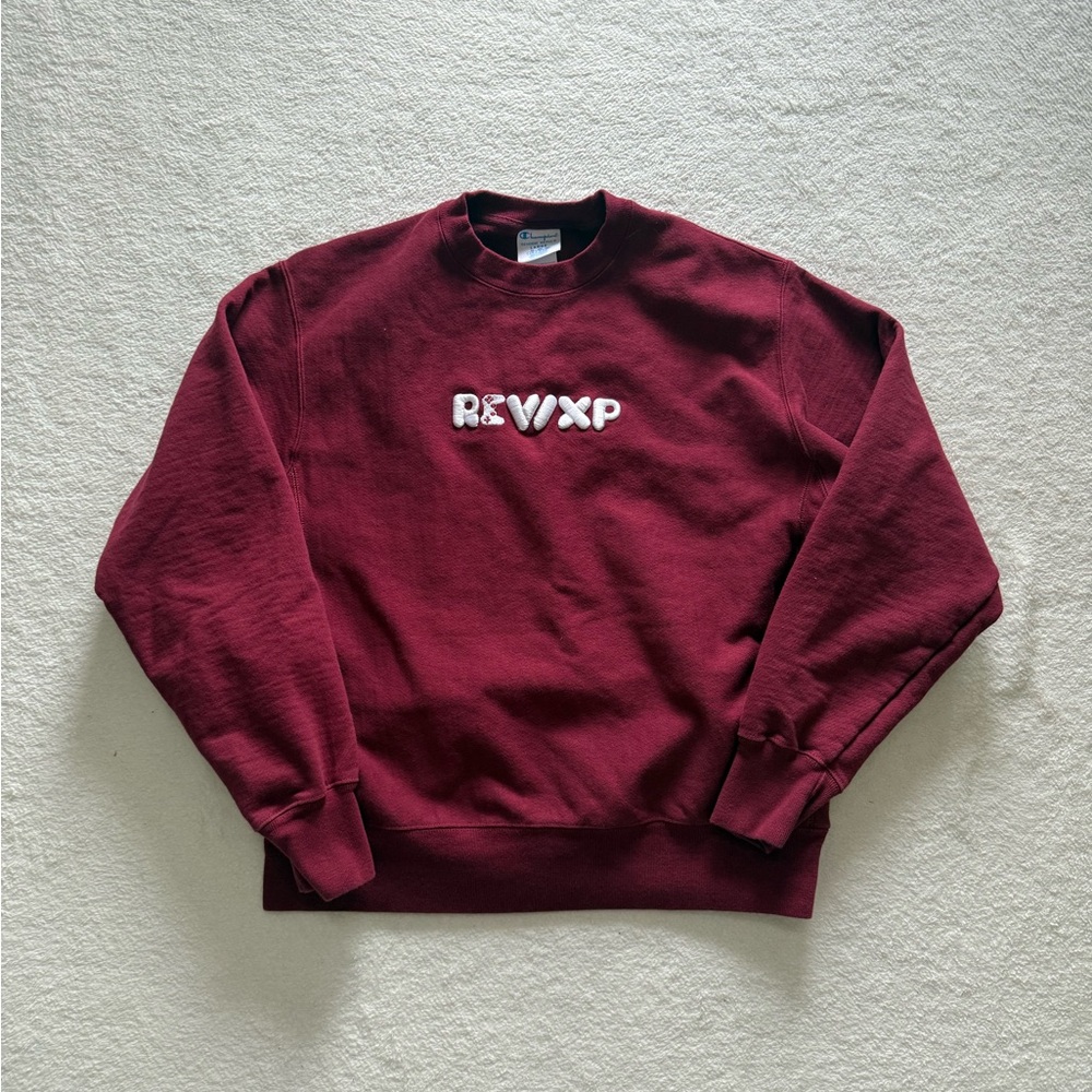 Vintage Y2K Champion Reverse Weave Crewneck PlayStation 2 Red Large Sweatshirt
